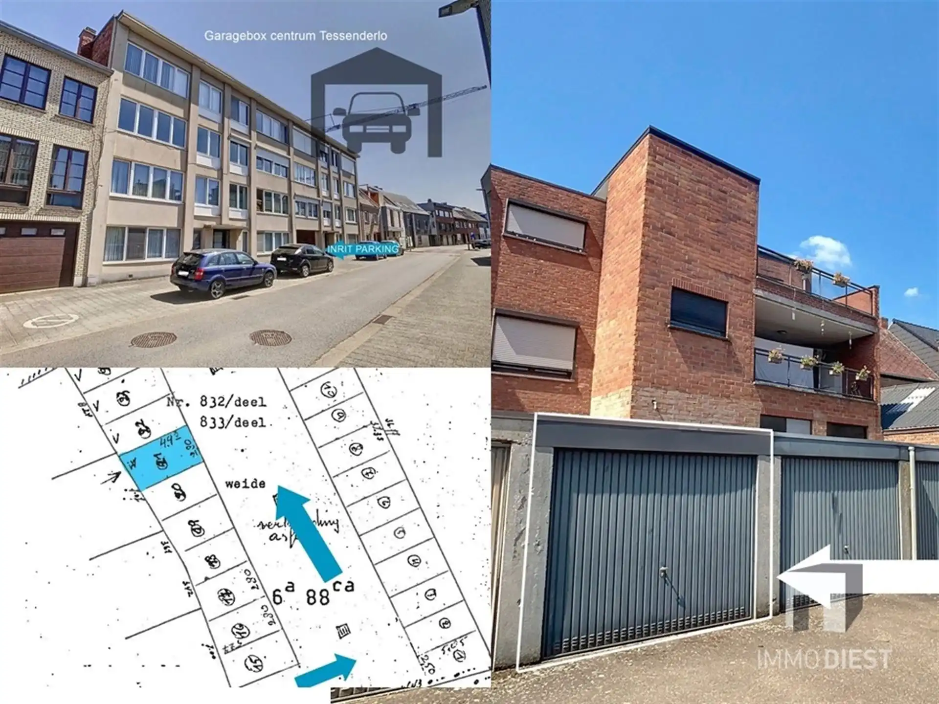 Garagebox in het centrum van Tessenderlo foto {{pictureIndex}}