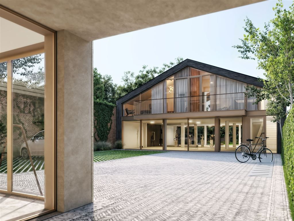Praktijk / kantoor / winkelruimte met luxe appartement foto {{pictureIndex}}