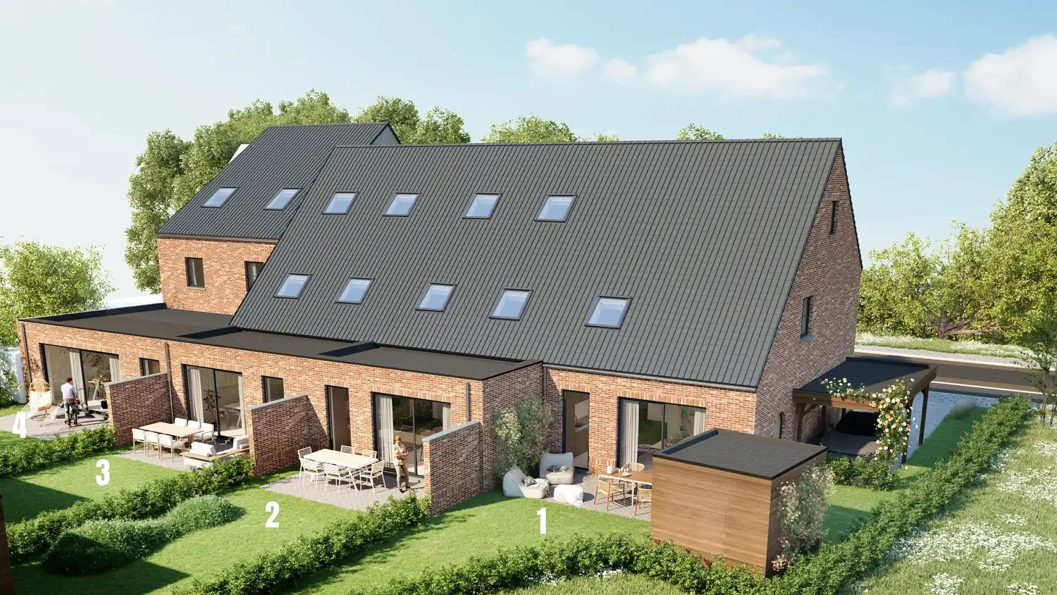 NIEUWBOUW : Dentergemstraat 34 (Lot 4) - 9800 Deinze (Wontergem) foto 2