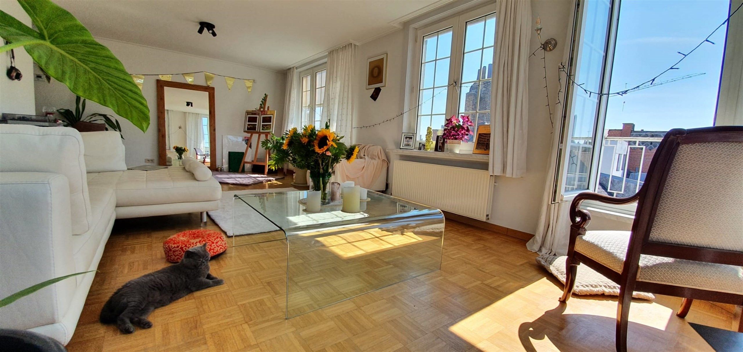 Bijzonder leuk 1 slaapkamer-appartement met dakterras foto 9
