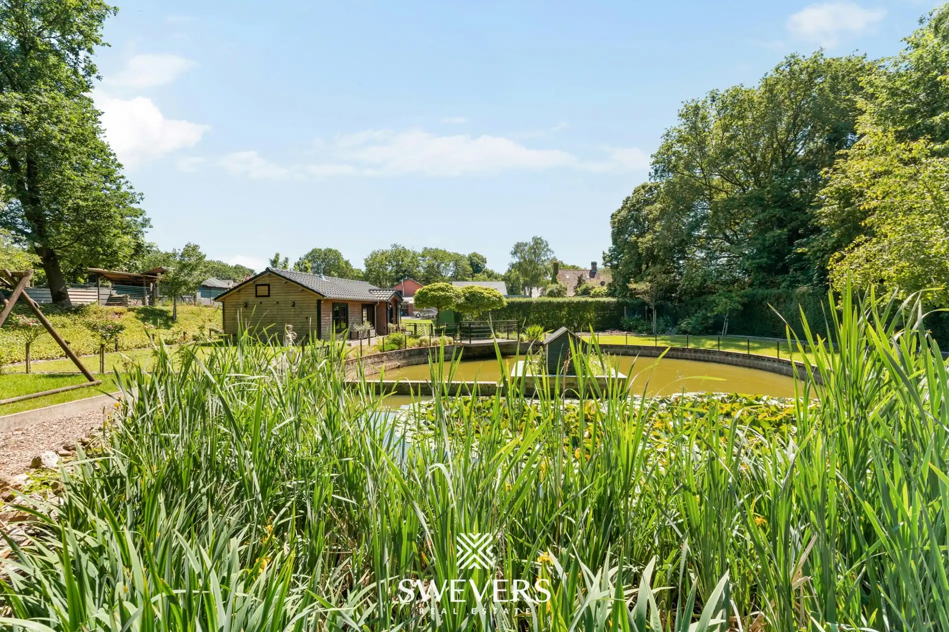 Instapklare open bebouwing met ruime tuin en chalet op 2.364 m² in Houthalen-Helchteren foto 25