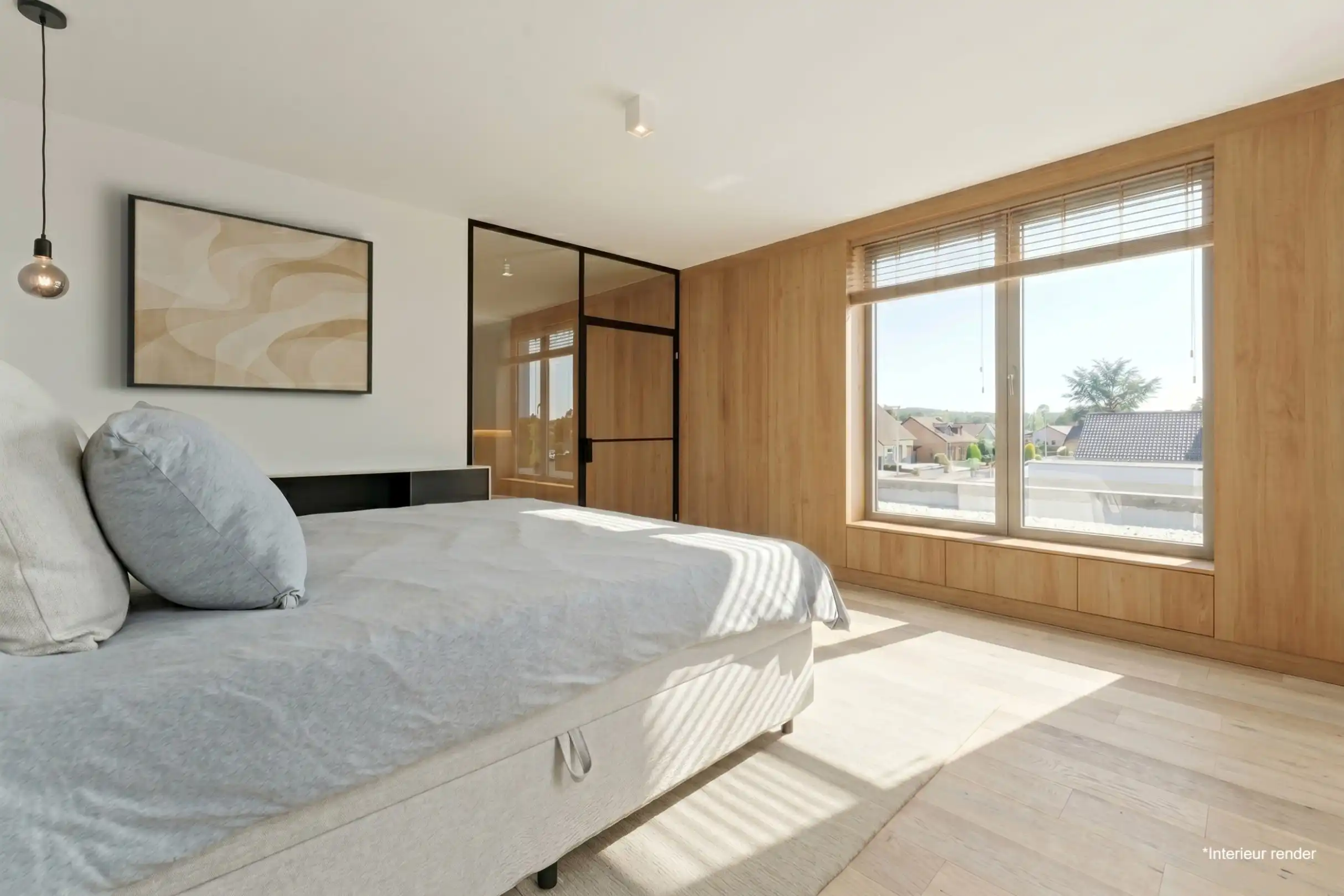 Moderne architectenwoning met hoogwaardige afwerking en zwembad in Paal foto 18