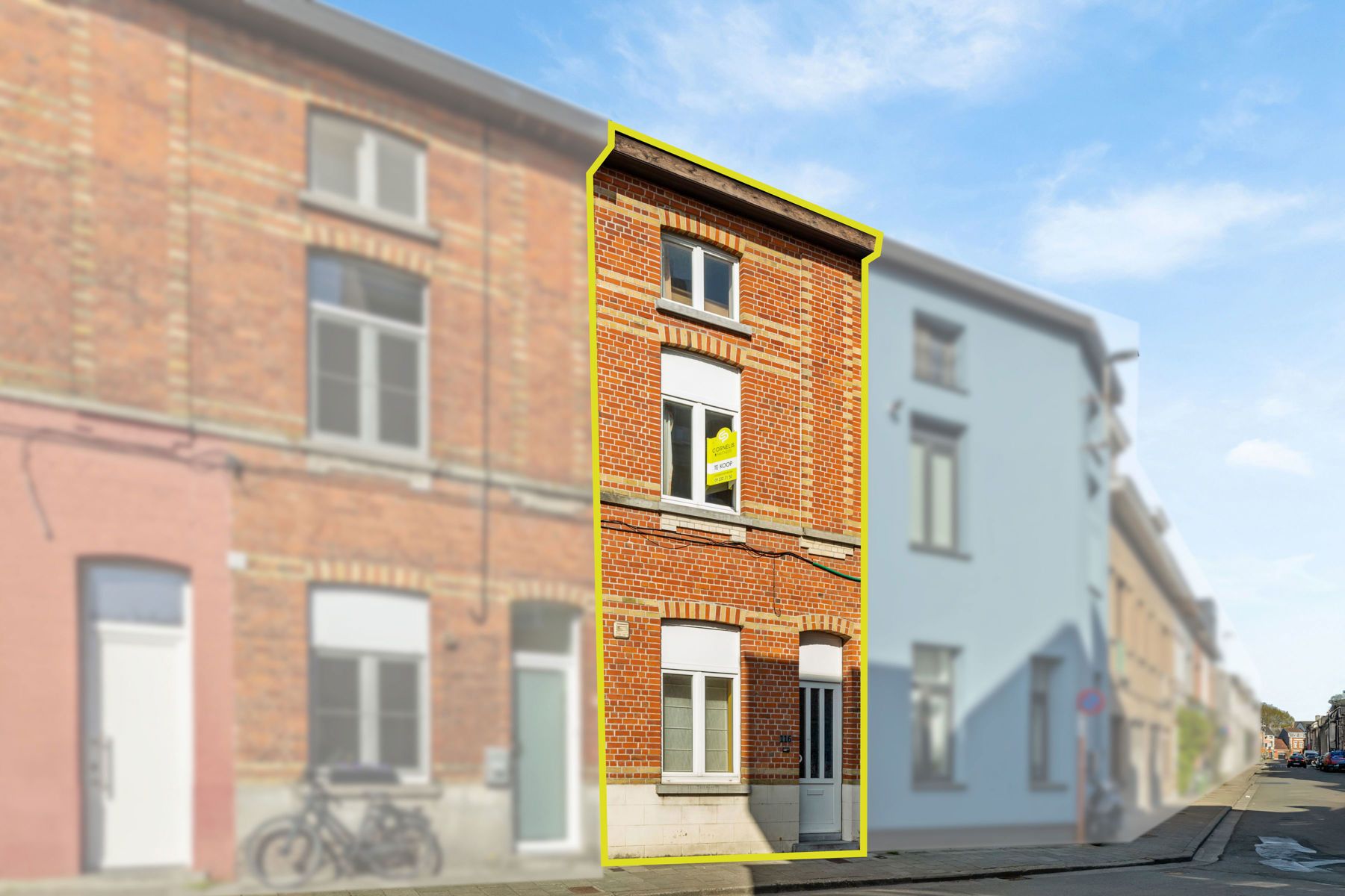 Hoofdfoto van de publicatie: Charmante rijwoning met koer op geliefde locatie