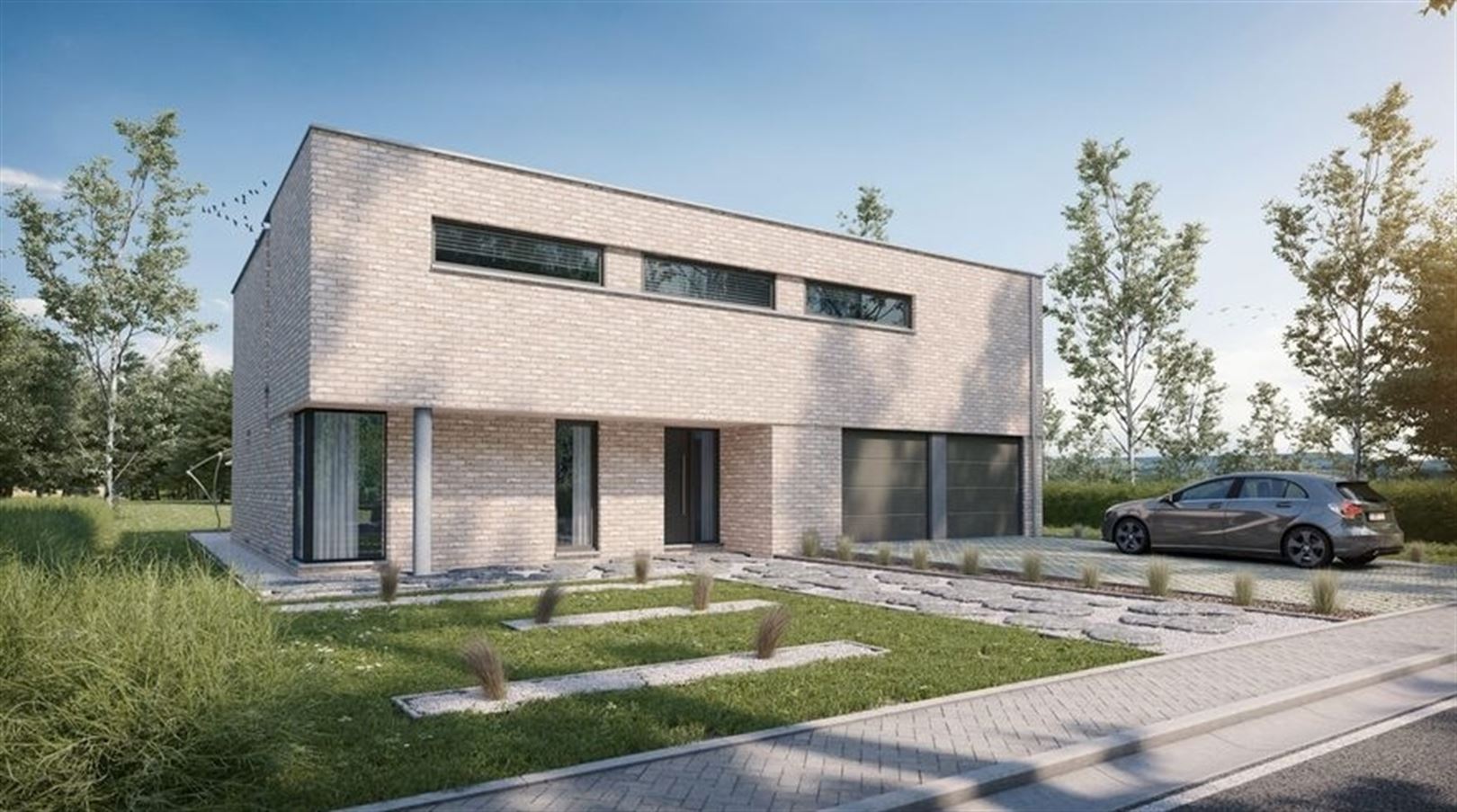 Design villa op 5.371 m² in nieuwe verkaveling bij natuurdomein foto 4