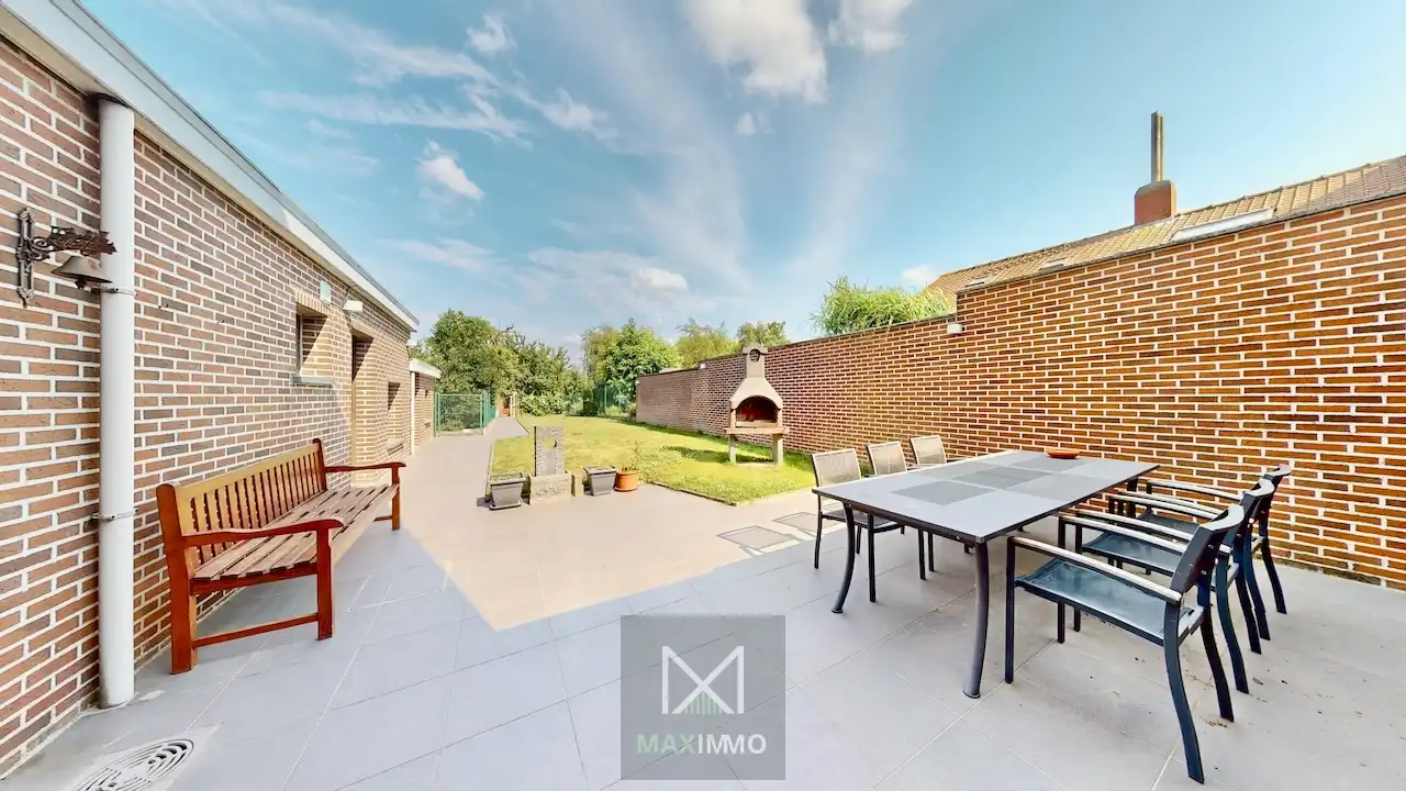 Woning met 3 garages, zonnepanelen, ruime tuin & aparte toegang – 830 m² perceel in Lauwe foto 13