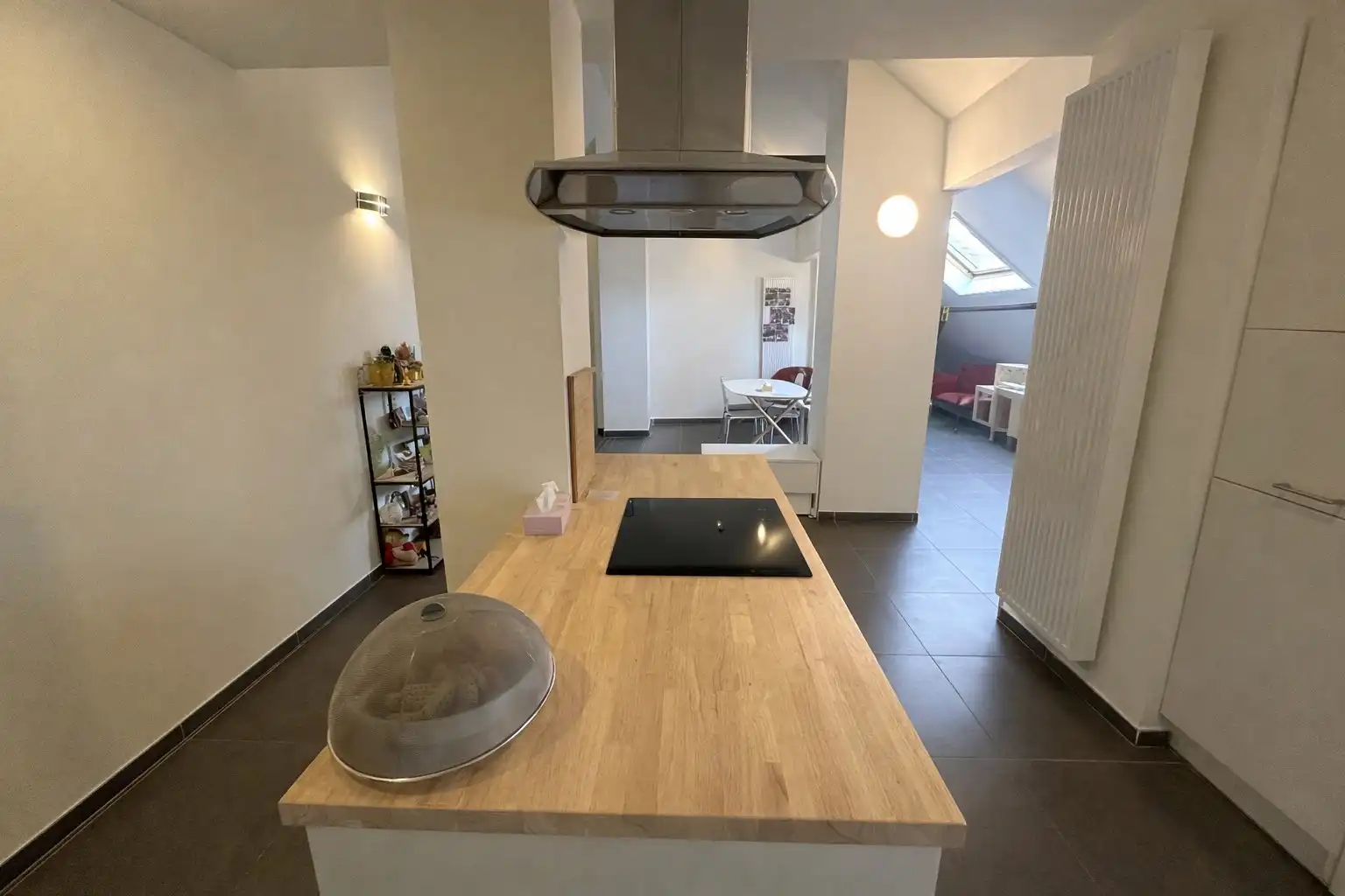 Dakappartement (120 m²!) met 2 slaapkamers, centrum Torhout foto 5