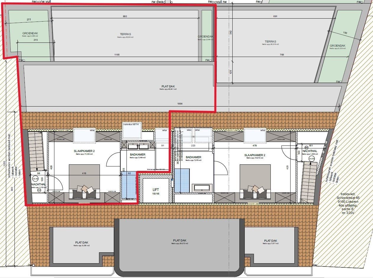 Karaktervolle "BEN" luxe duplex-appartement gelegen in het hart van Lokeren   foto 9