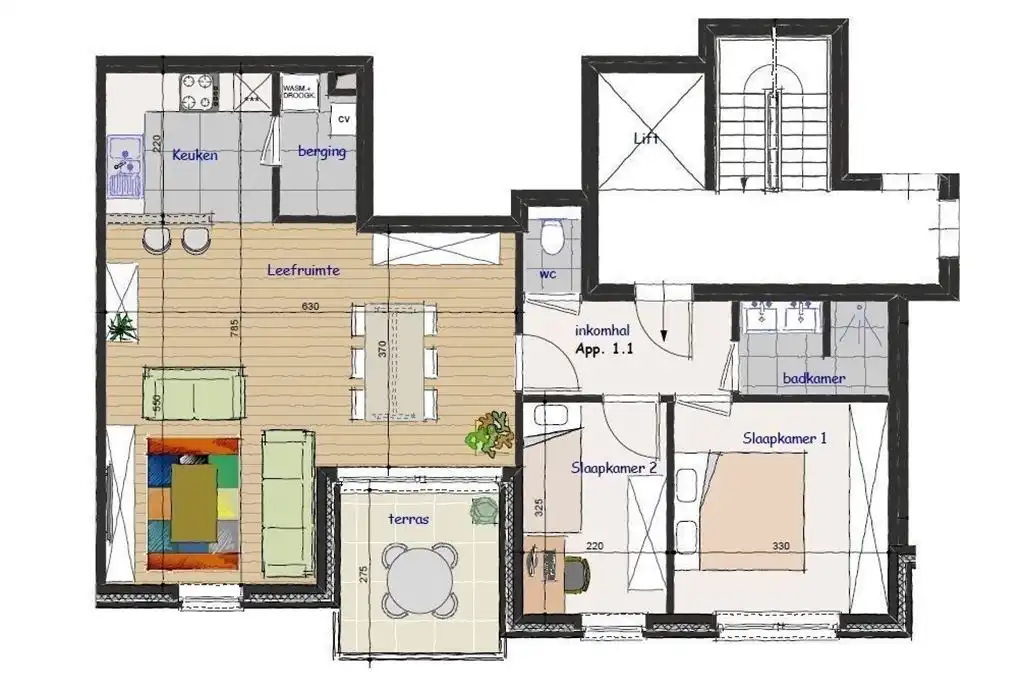Nieuwbouw appartement in centrum 's-Gravenwezel foto 12