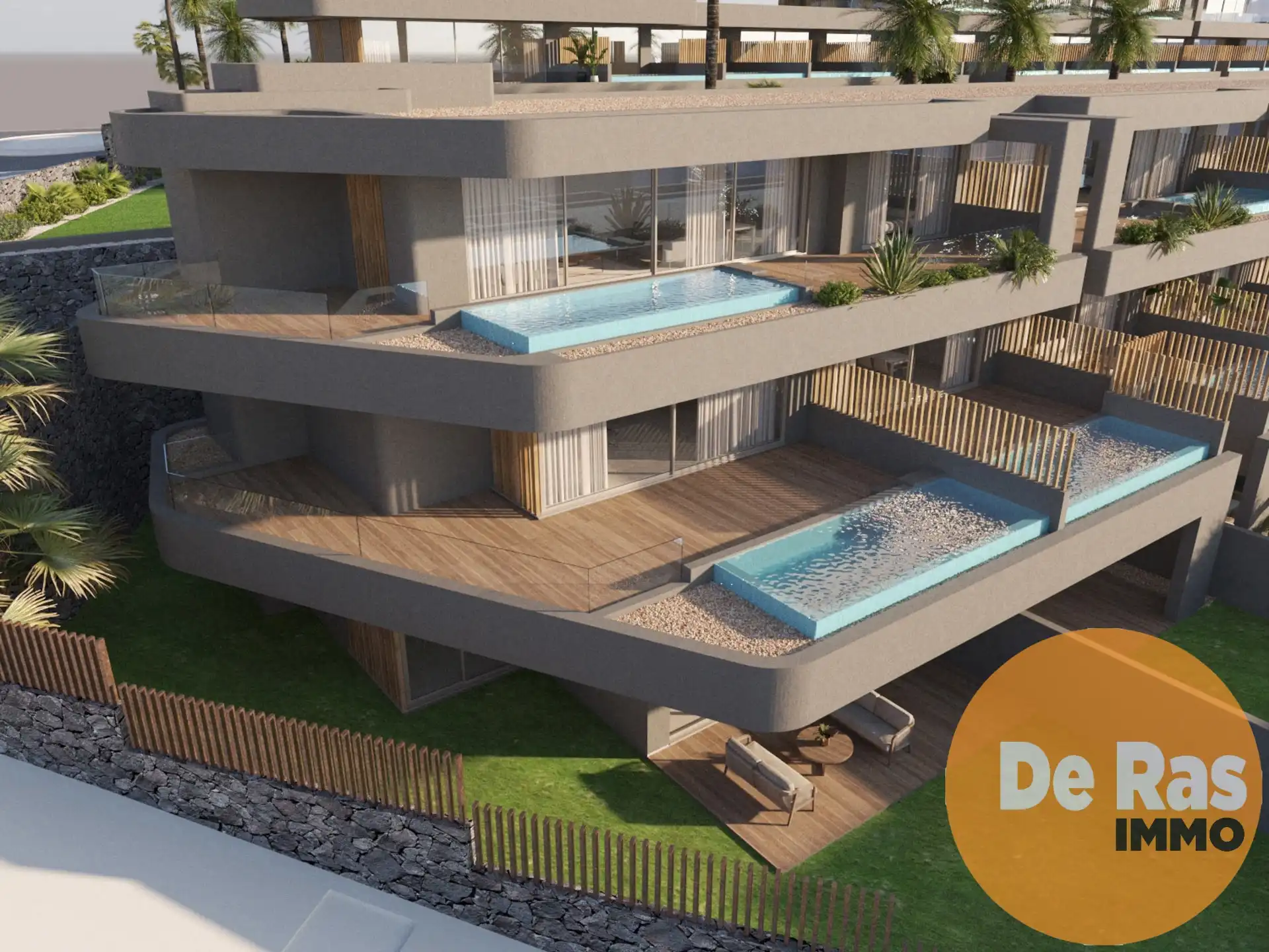 TENERIFE Costa Adeje - Luxe nieuwbouw hoektriplex foto {{pictureIndex}}