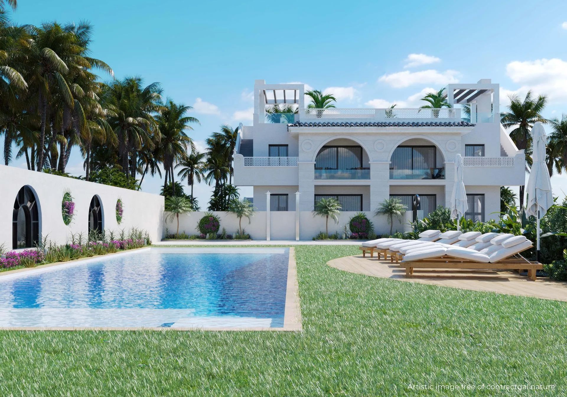 Stap binnen in een wereld van luxe: prachtige nieuwbouw appartementen in Rojales! foto {{pictureIndex}}