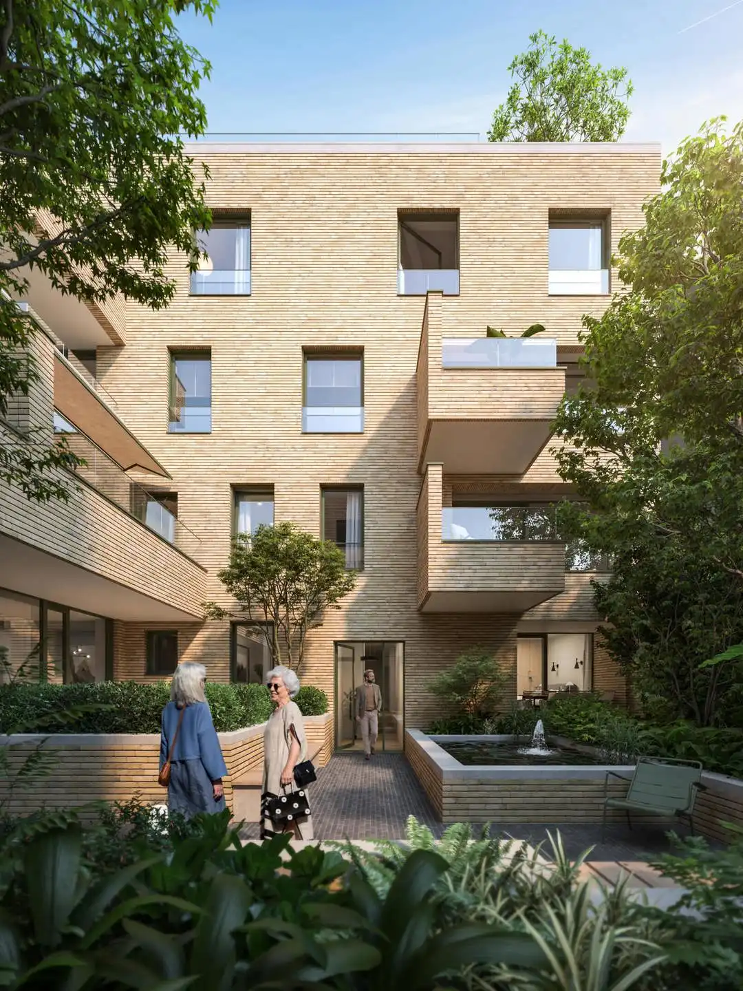 BRASSCHAAT - Modernistische, groene oase in hartje Brasschaat foto {{pictureIndex}}