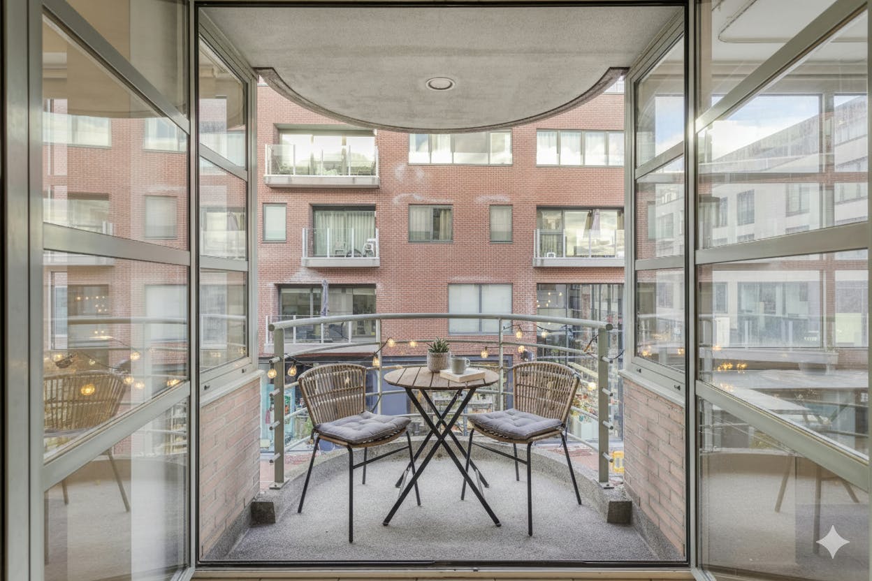 Instapklaar energiezuinig appartement met 2 slaapkamers in hartje Roeselare foto 4