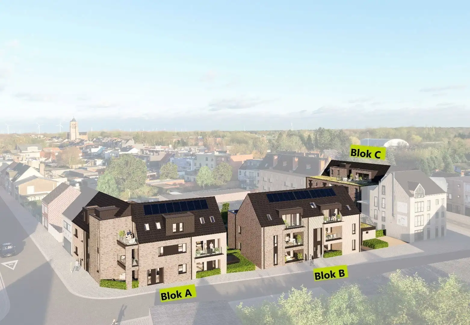 B1.2 - appartement met 3 slaapkamers, rustig gelegen nabij het centrum van Mol foto 2