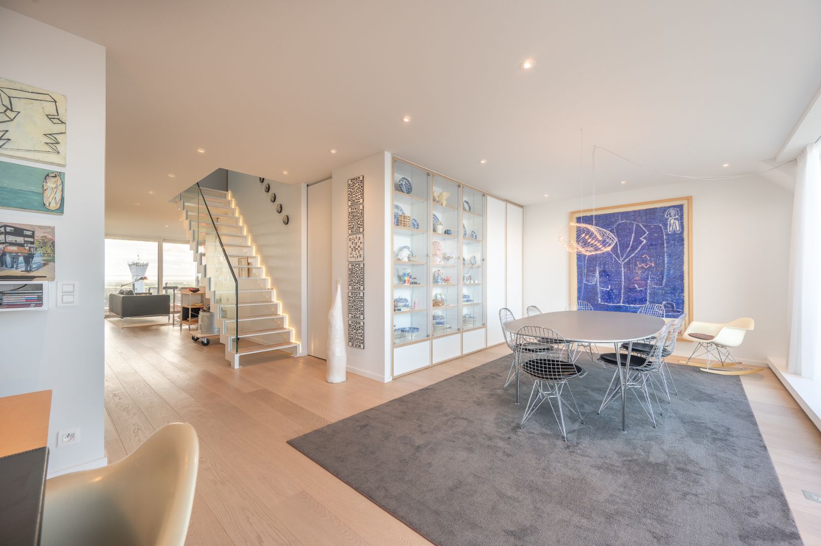 Luxueuze duplex penthouse met zeezicht en panoramisch zicht op de polders foto 2