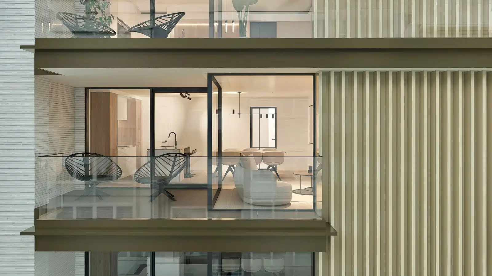 Luxueus nieuwbouwappartement met 2 slaapkamers en terras foto 3