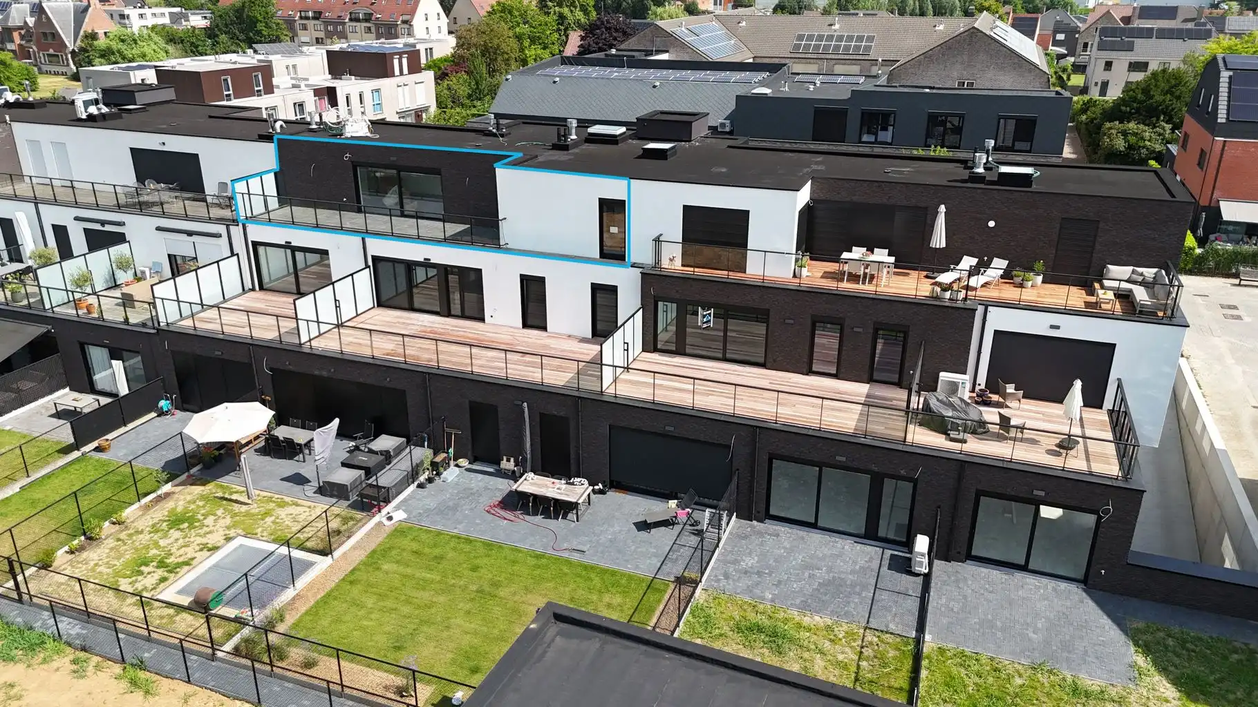 Penthouse met 3 slaapkamers in Opwijk Centrum foto 2
