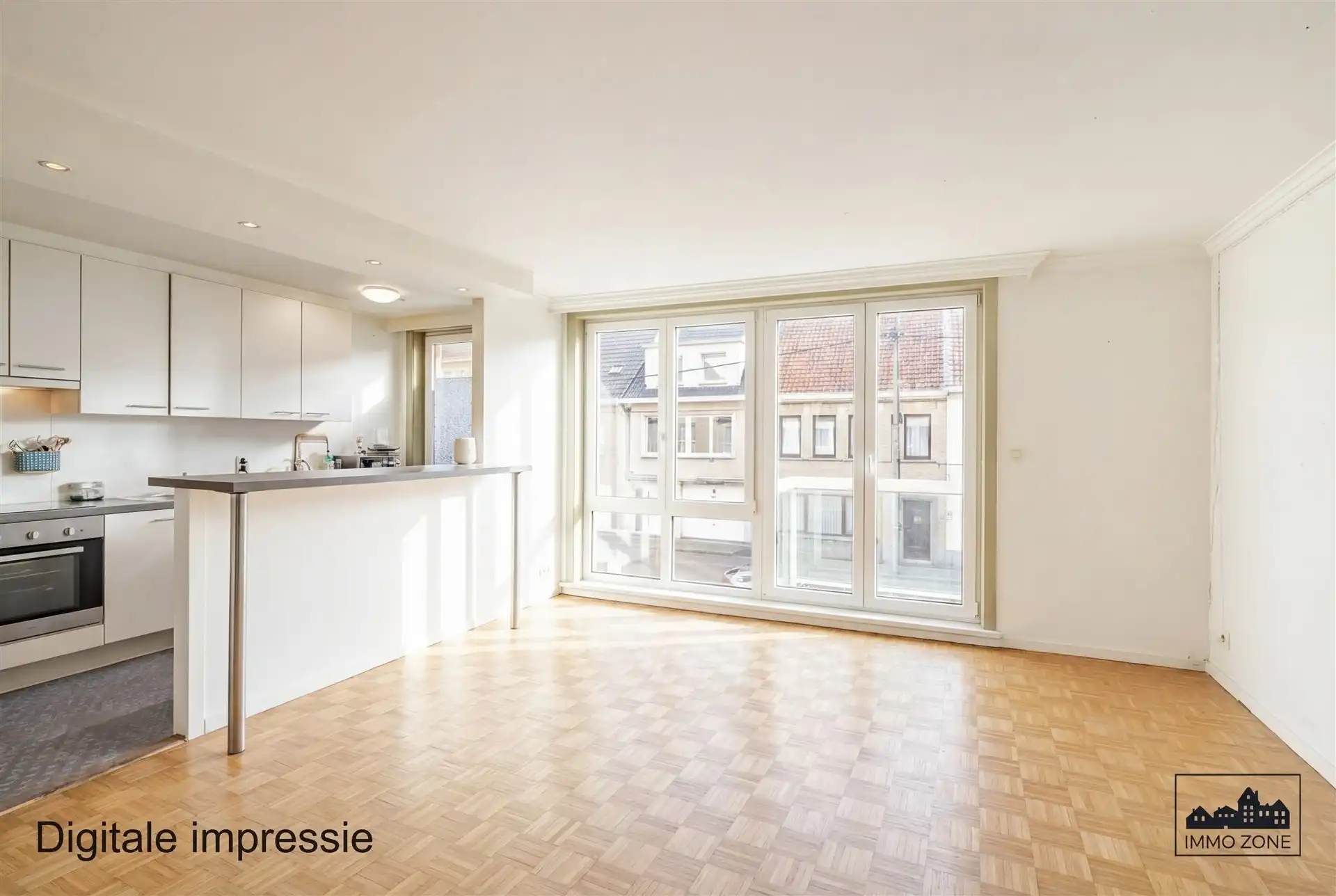 Gunstig gelegen appartement met 2 slaapkamers en garage foto 2