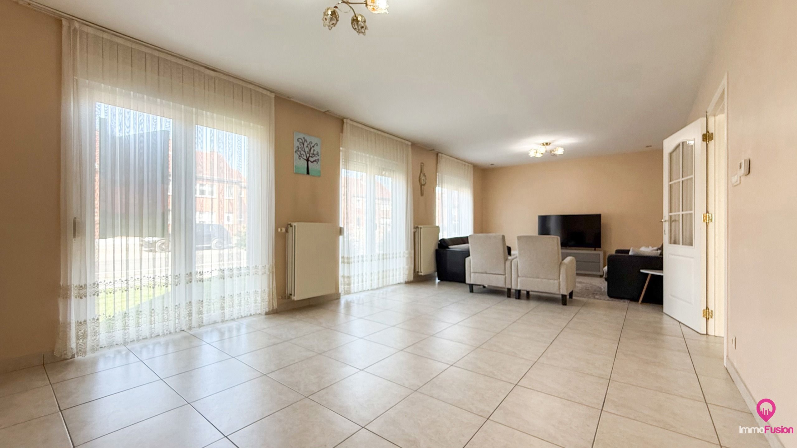 Gelijkvloers appartement met 3slpks, tuin en garagebox! foto 3