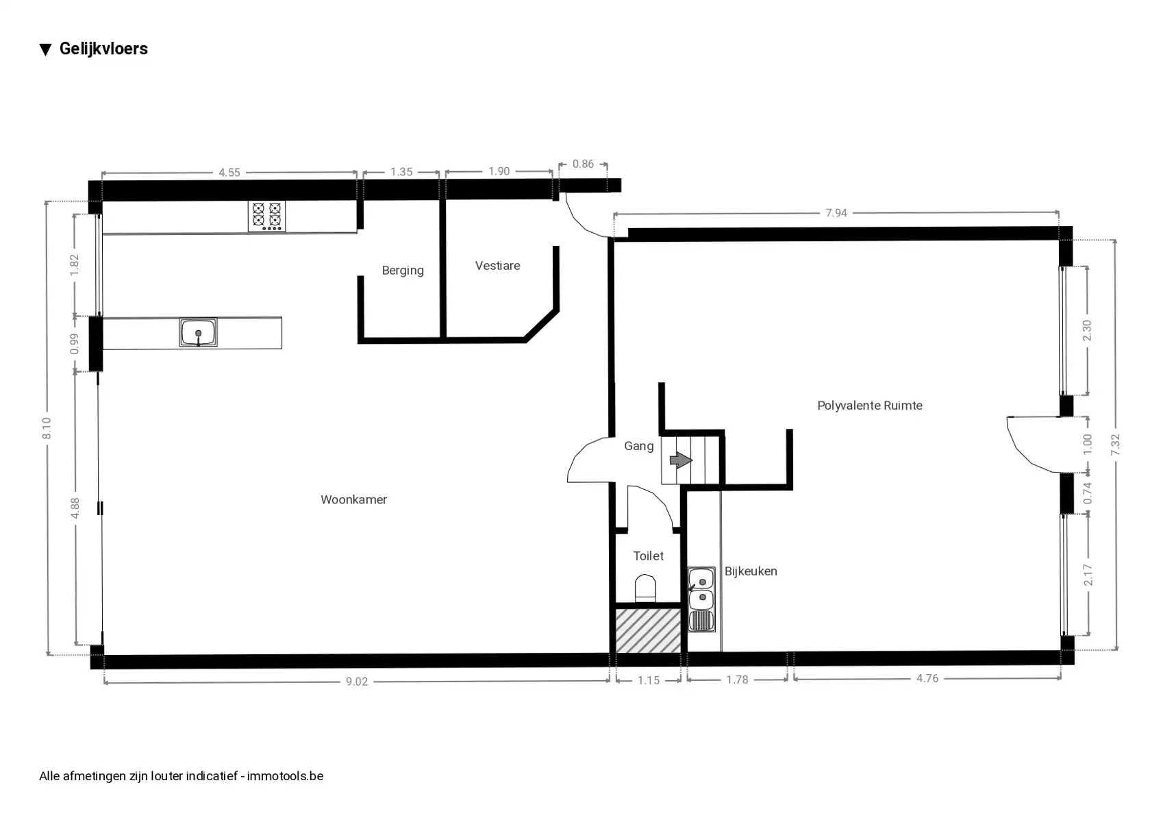 Handelshuis met 7 slaapkamers in het centrum van Stabroek! foto 25