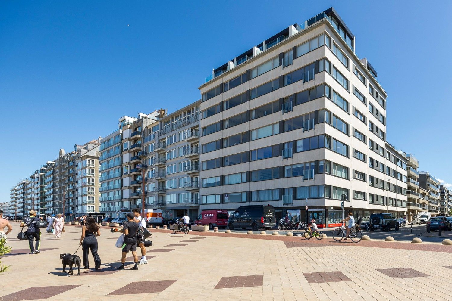 Gelijkvloers appartement op een steenworp van het strand.