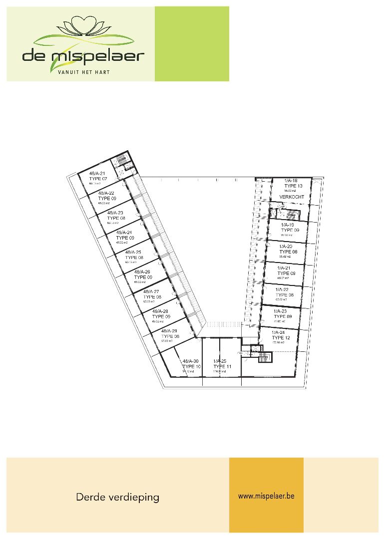 Nieuwbouwappartement van 97,19m² met één slaapkamer foto 9