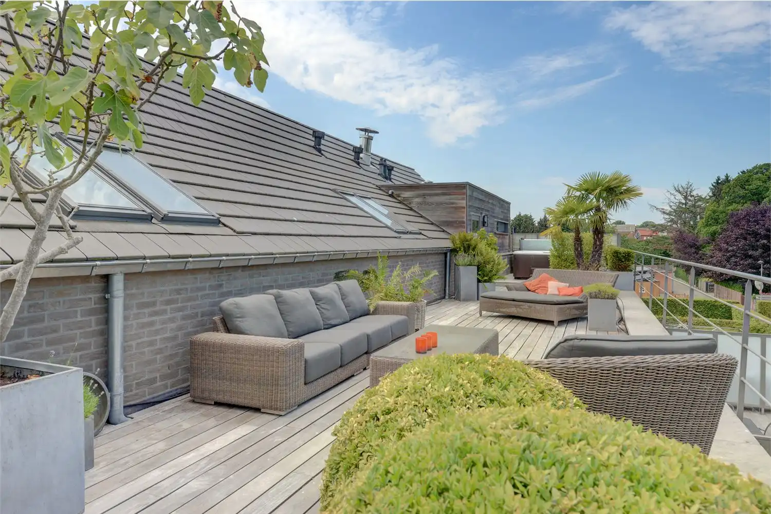 High-end penthouse met zeer ruim dakterras. foto 24