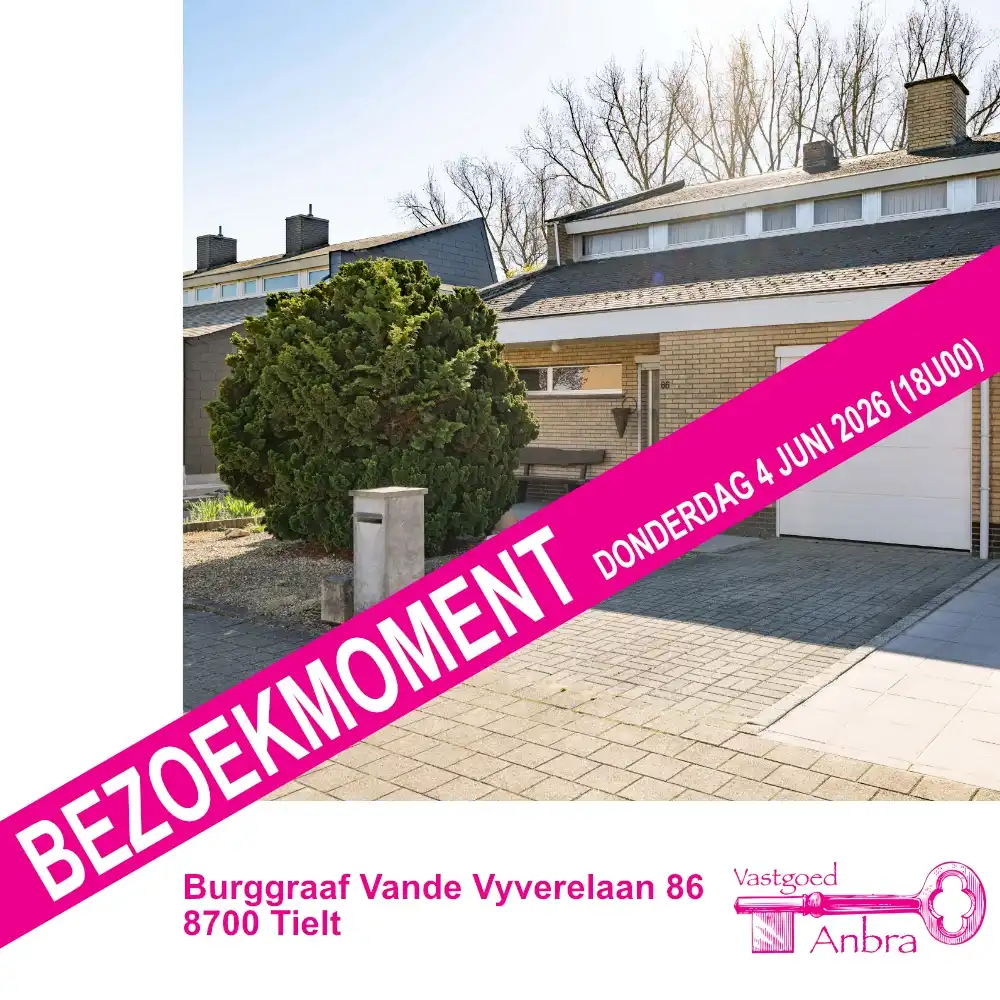 Huis te koop Burggraaf Vande Vyverelaan 86 - 8700 Tielt (8700)