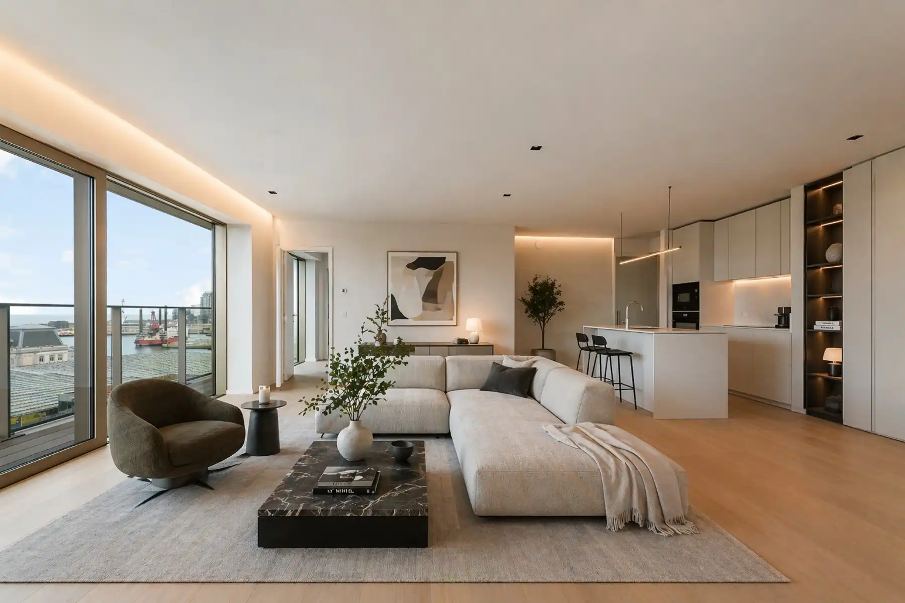 Sky Tower 2 — Laatste hoekapp op 9de verd met Z-W oriëntatie foto 6