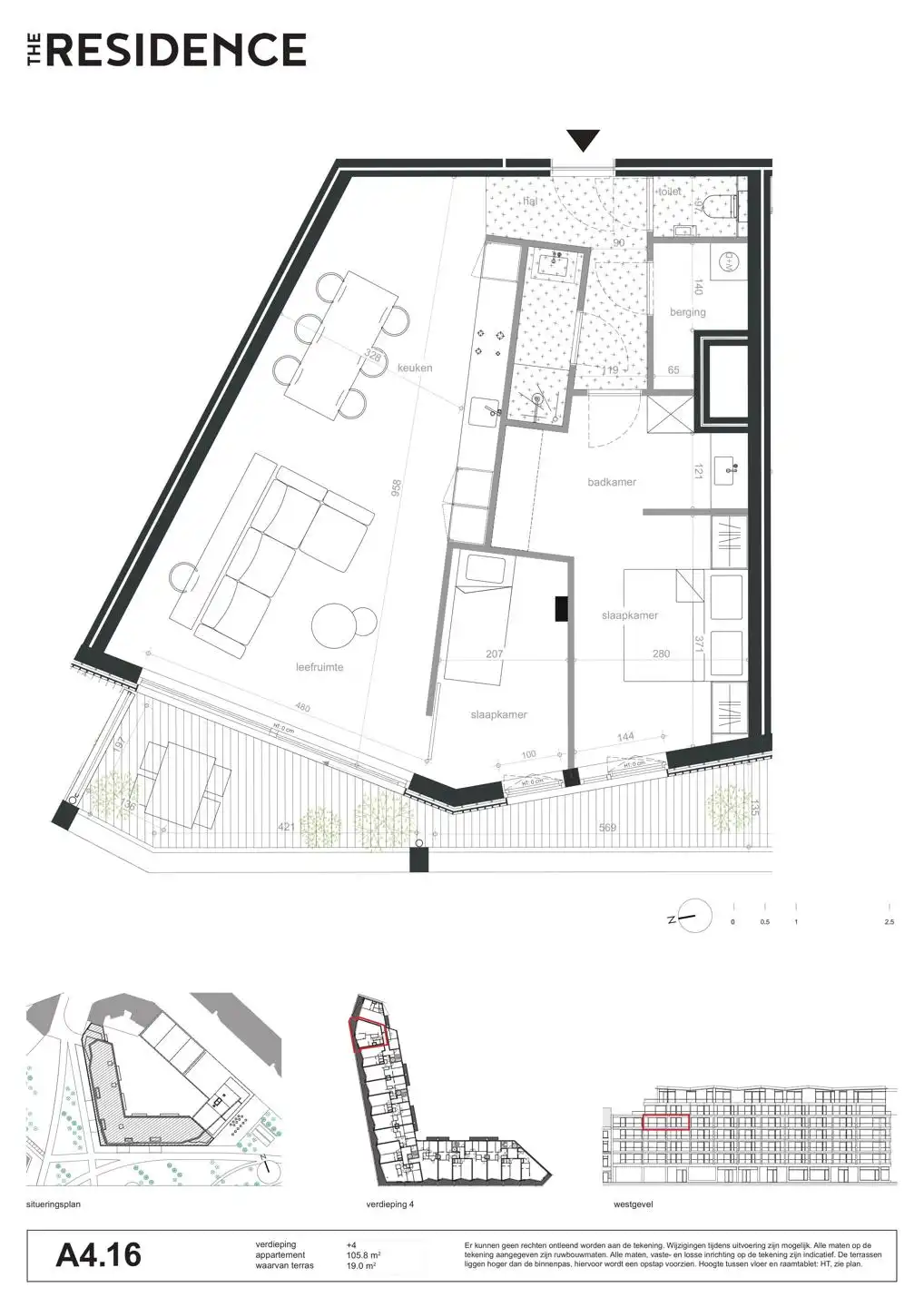 ANTWERPEN NIEUW-ZUID - Twee-slaapkamerappartement met terras foto 10