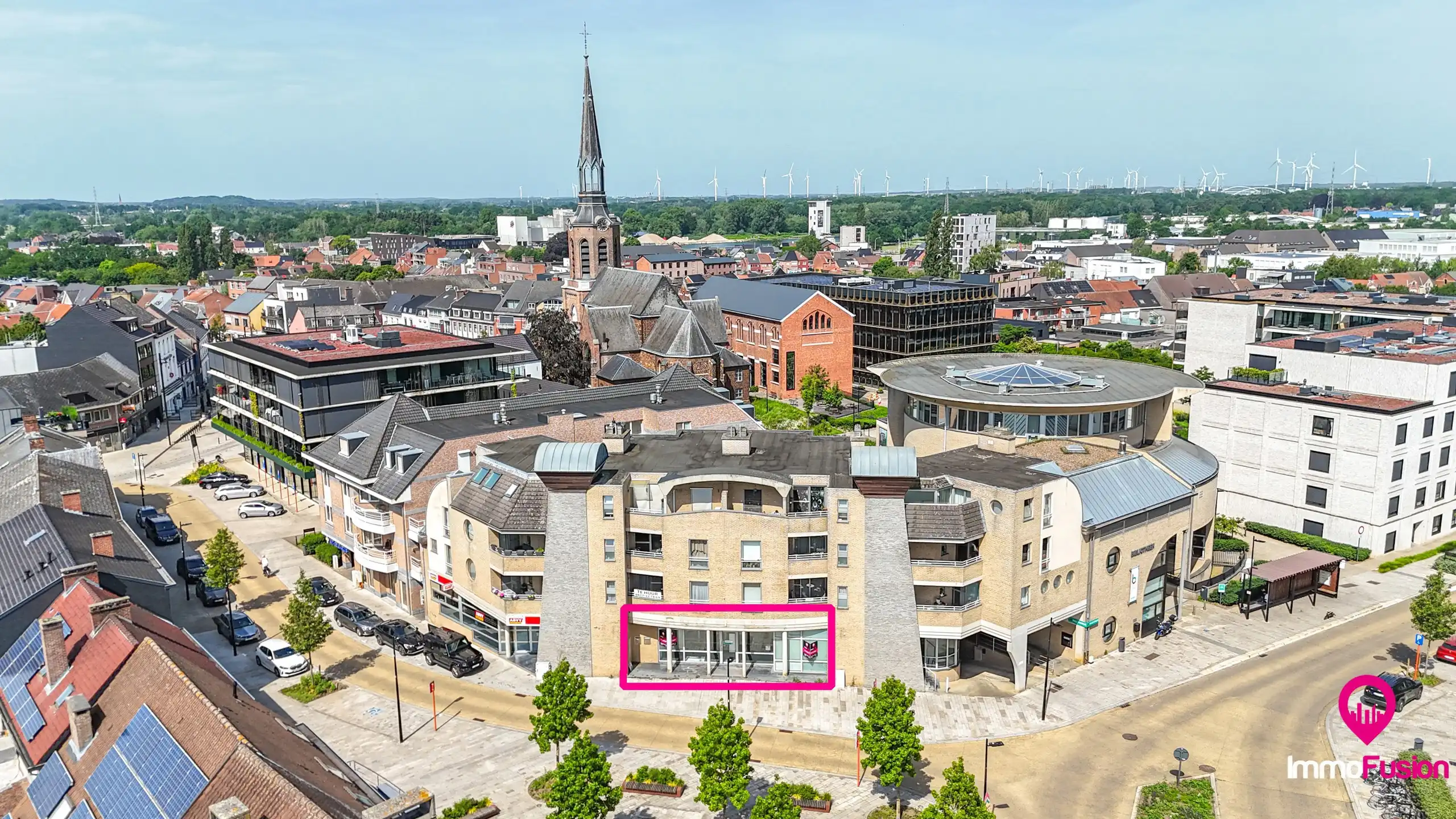 Zeer ruim kantoor op commerciële locatie in centrum Beringen foto 59