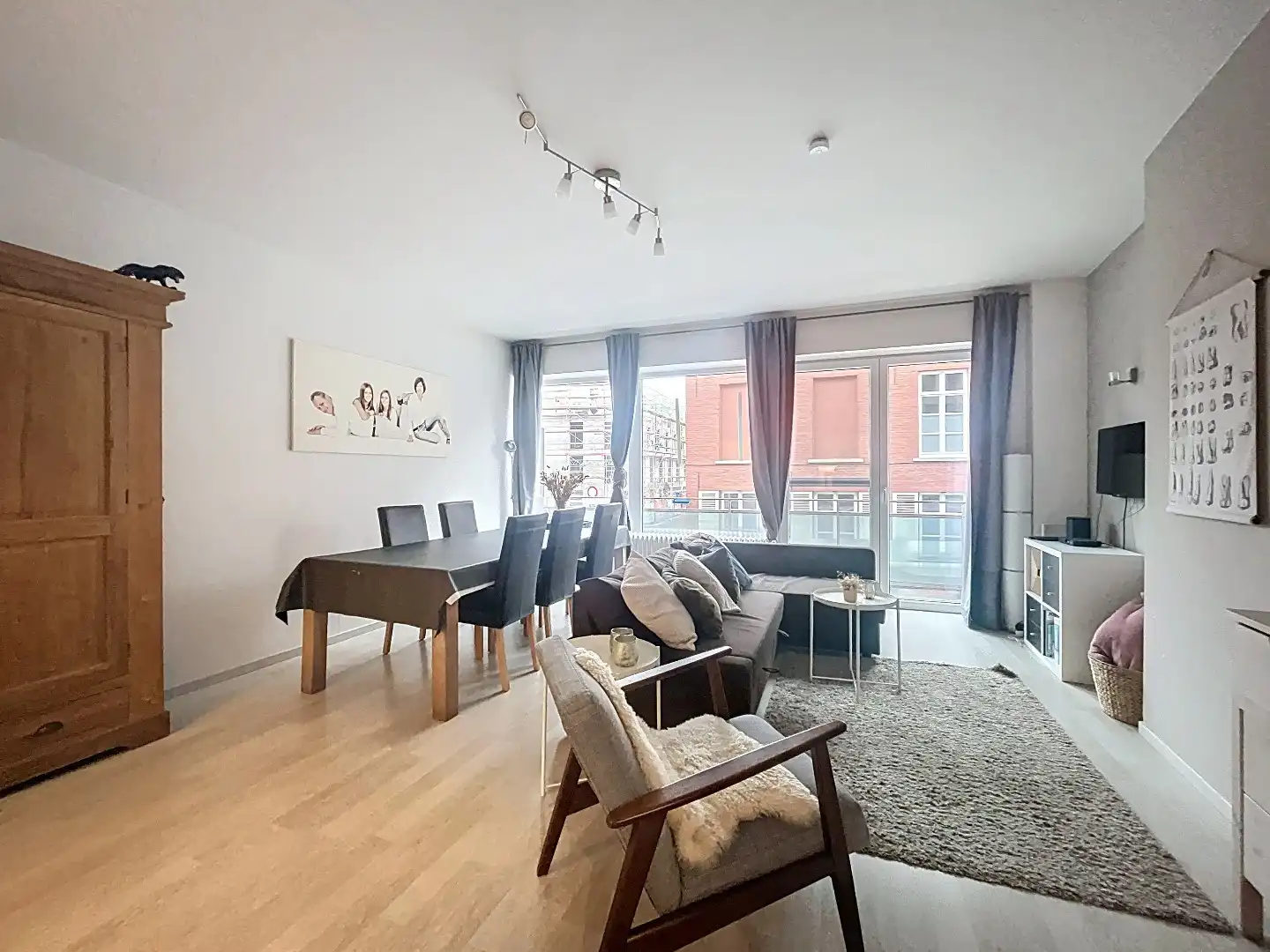 Ruim appartement met twee balkons  in Leuven centrum! foto 3