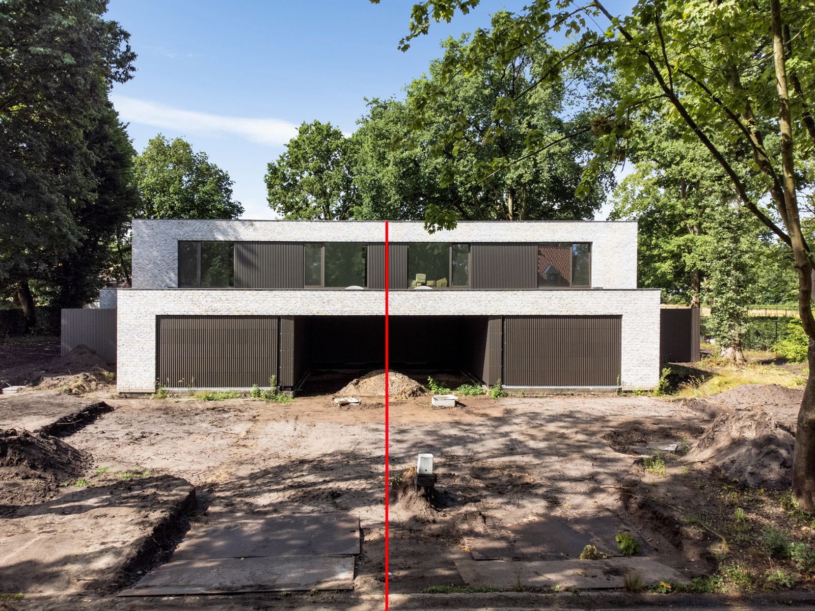 Nieuwbouw koppelvilla op toplocatie op ca. 1599 m² foto 8