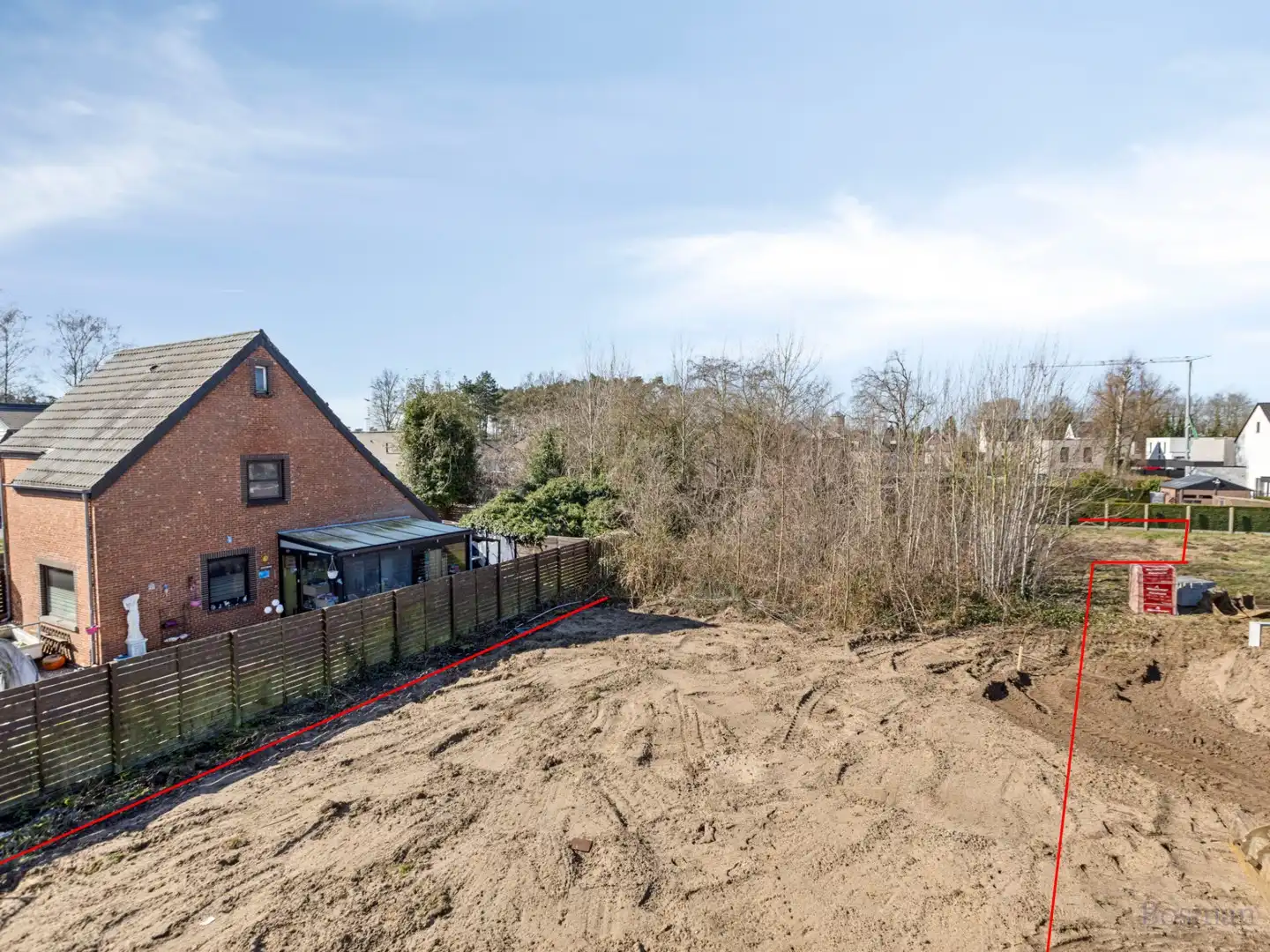Bouwgrond voor open bebouwing te koop in Koersel foto 12