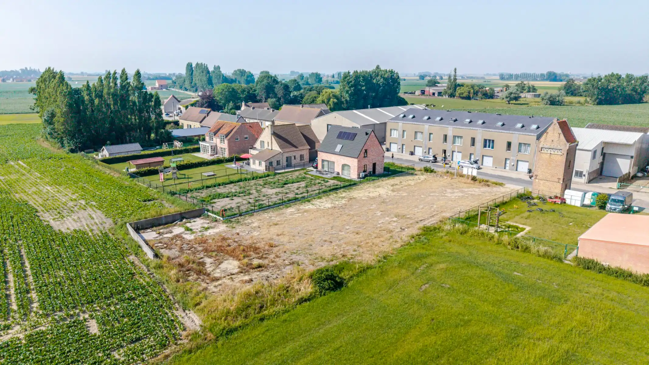 Ruime bouwgrond in Alveringem met groen vergezicht foto 6