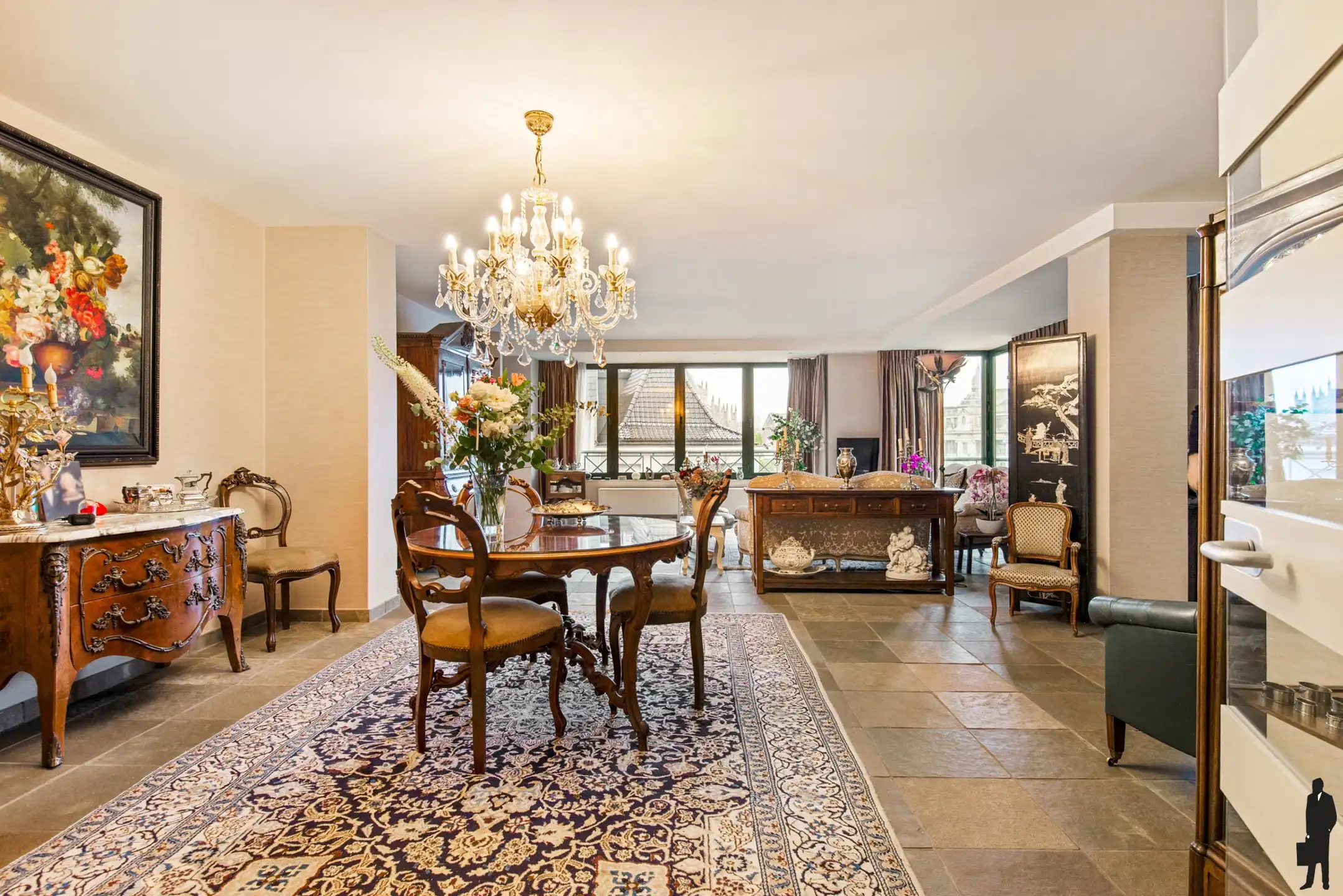 Dubbelappartement met zicht op Groenplaats en Kathedraal foto 7