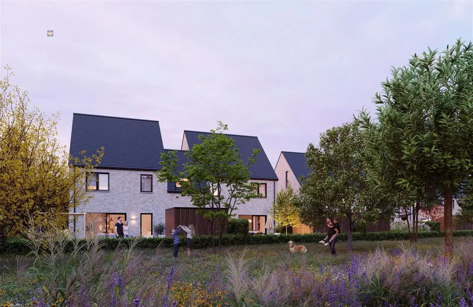 Nieuwbouwwoning met 3 slaapkamers, tuin en ruime zolder in groene omgeving foto 9