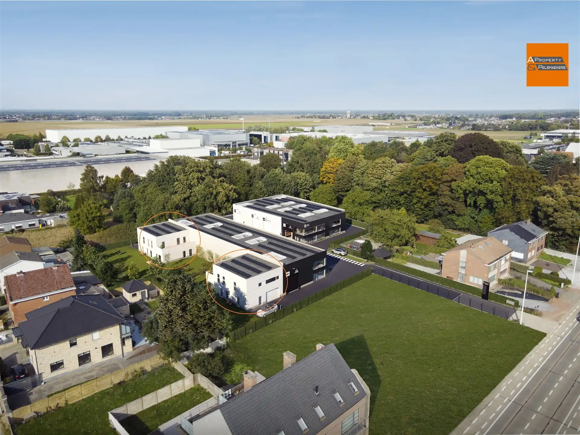 Opslagruimte + woonst in CASCO uitvoering te Kortenberg foto {{pictureIndex}}