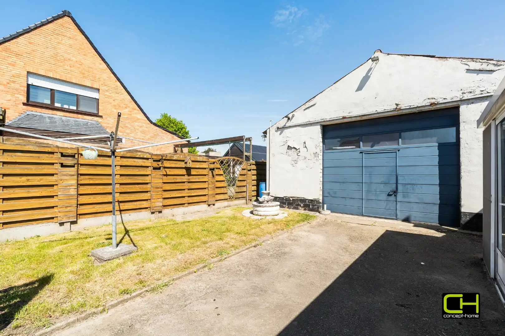 Vrijstaande bungalow met loods op een perceel van 865 m² te koop in Merendree foto 17