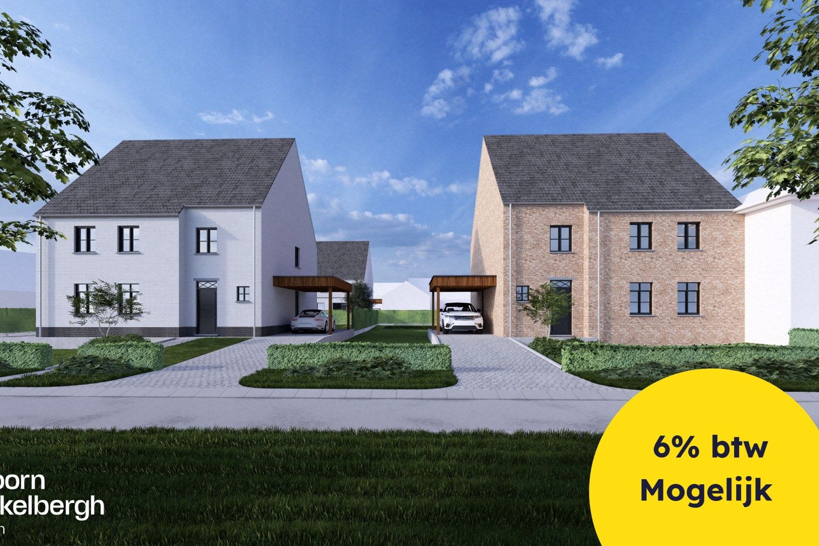 Exclusieve landelijke nieuwbouwvilla's op topligging nabij strand te Westende foto {{pictureIndex}}