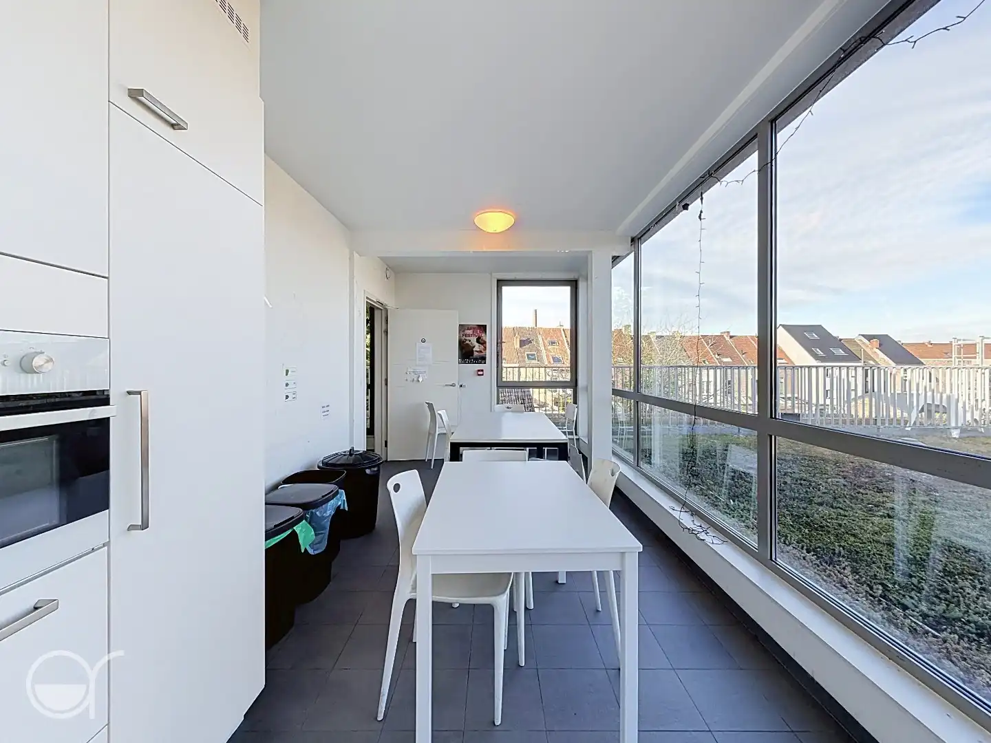 Studentenkamer in moderne studentenhuisvesting foto 6
