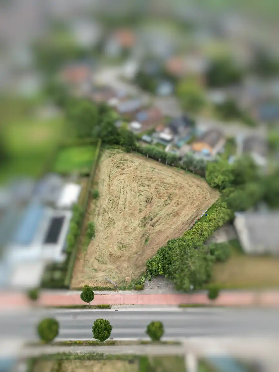 Prachtige bouwgrond (OB) van 22a77ca in het landelijke Steenhuffel foto 2