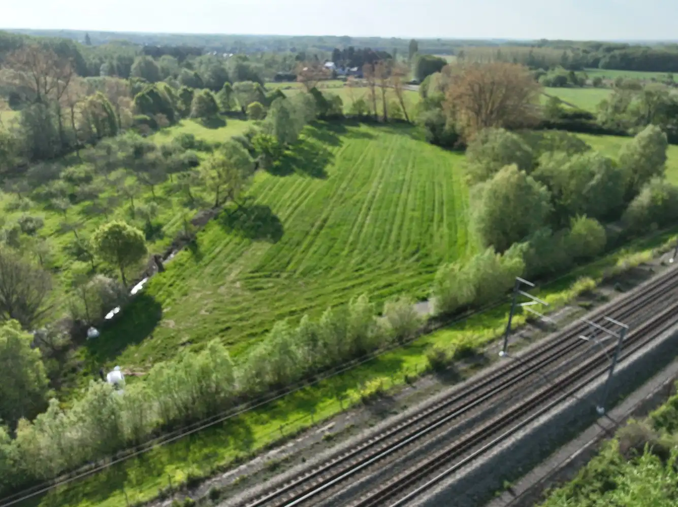 Weiland van 1,10 ha op de grens Mechelen-Zemst foto {{pictureIndex}}