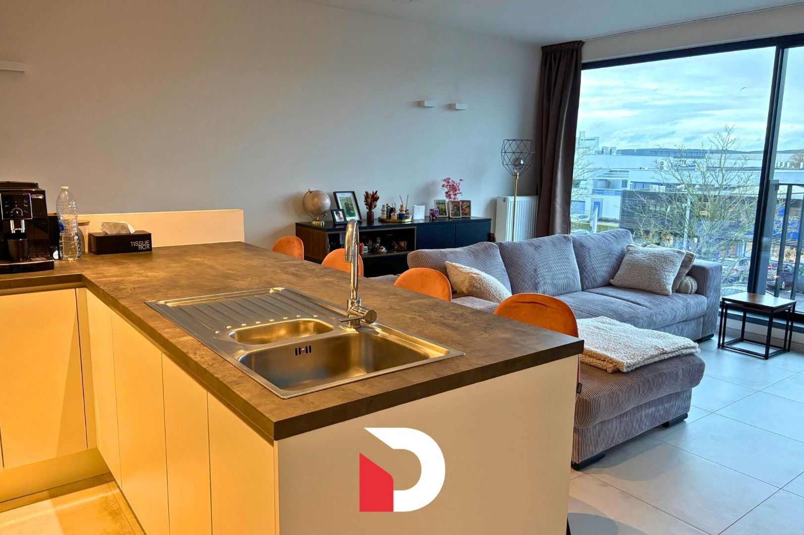 Modern appartement met ruim terras en 1 slaapkamer foto 4