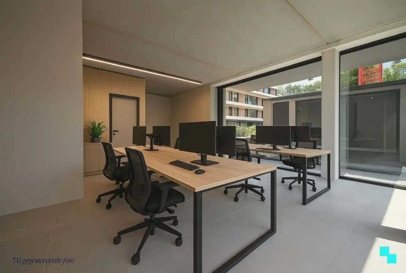 Commerciële ruimte in residentie Blauwpoorte foto 7