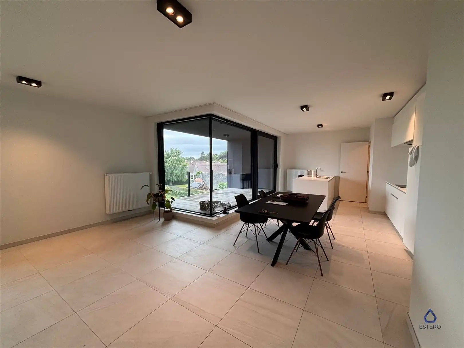 Modern appartement met terras in Nevele foto 3
