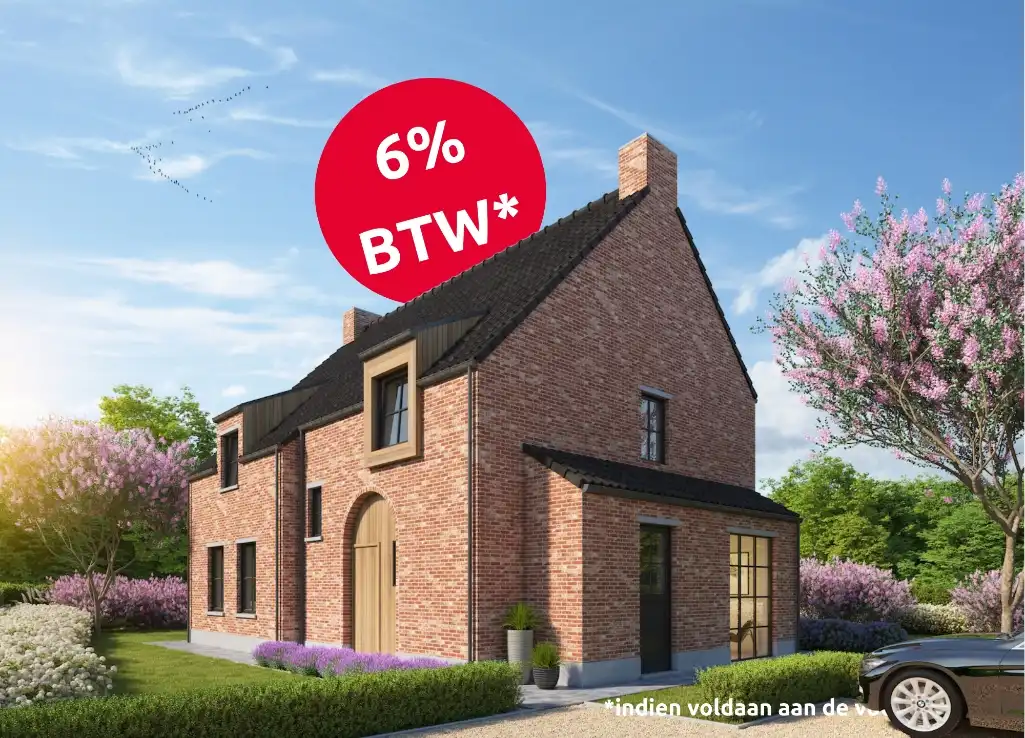 Prachtige nieuw te bouwen woning Roeselare/Beveren - 6% btw mogelijk foto {{pictureIndex}}