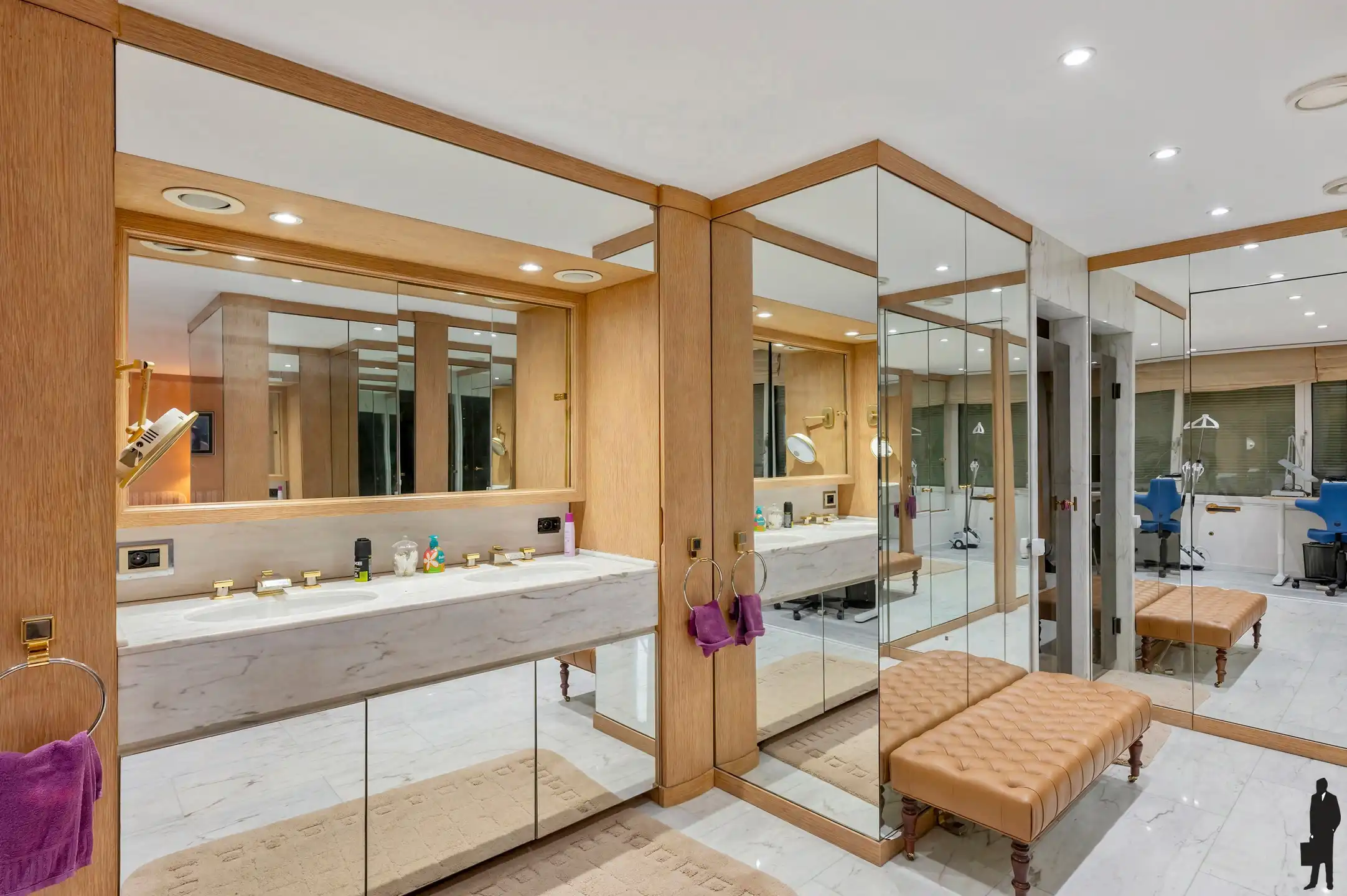 Uitzonderlijk penthouse (400 m²)  zicht op het Stadspark. foto 11