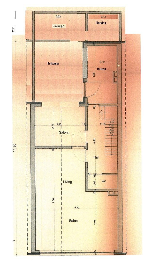 Bel-étage met grote garage, werkplaats en 3 slaapkamers foto 27