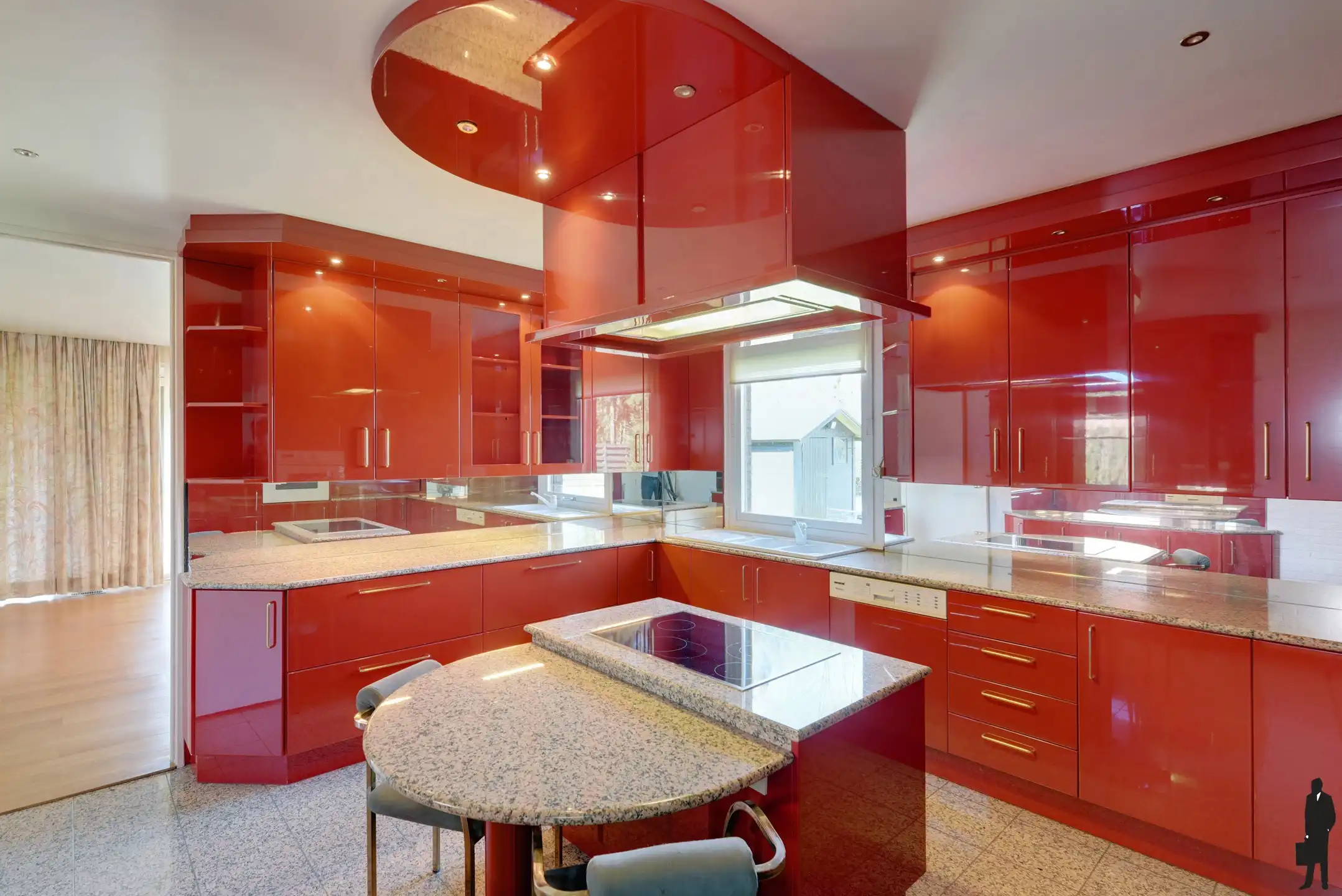 Architectenwoning met zwembad en praktijk/kantoor aan huis foto 10