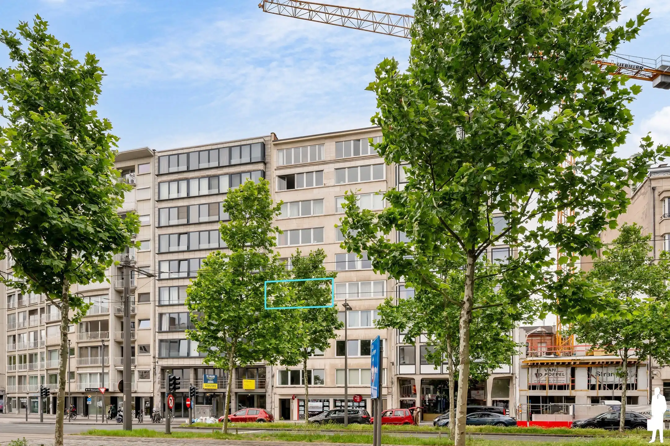 Ruim appartement op centrale locatie met terras én balkon foto 22
